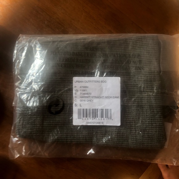 Urban Outfitters grey boob tube - Picture 6 of 6